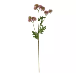Artificial Garden PURPLE DANDELION BOUQET 21364 Τεχνητό Διακοσμητικό Ταραξάκο Μπουκέτο Y62cm