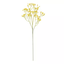 Artificial Garden YELLOW BRANCH BABY BREATH 21370 Τεχνητό Διακοσμητικό Κλαδί Κίτρινης Γυψοφίλης Y61cm