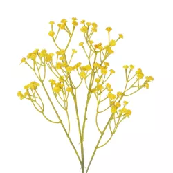 Artificial Garden YELLOW BRANCH BABY BREATH 21370 Τεχνητό Διακοσμητικό Κλαδί Κίτρινης Γυψοφίλης Y61cm