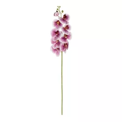 Artificial Garden PINK ORCHID BRANCH 21407 Τεχνητό Διακοσμητικό Κλαδί Ροζ Ορχιδέα Y95cm