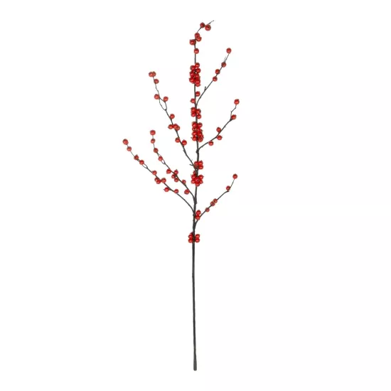 Artificial Garden RED HOLLY BERRIES FRUIT BRANCH 21429 Τεχνητό Διακοσμητικό Κλαδί Κόκκινο Γκί Y108cm Artificial Garden RED HOLLY BERRIES FRUIT BRANCH 21429 Τεχνητό Διακοσμητικό Κλαδί Κόκκινο Γκί Y108cm