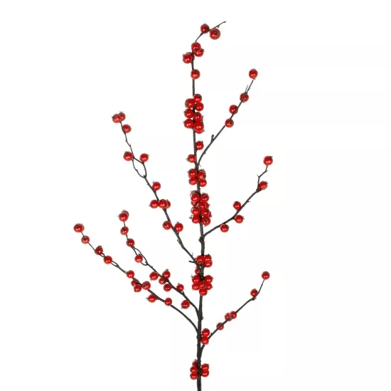 Artificial Garden RED HOLLY BERRIES FRUIT BRANCH 21429 Τεχνητό Διακοσμητικό Κλαδί Κόκκινο Γκί Y108cm Artificial Garden RED HOLLY BERRIES FRUIT BRANCH 21429 Τεχνητό Διακοσμητικό Κλαδί Κόκκινο Γκί Y108cm