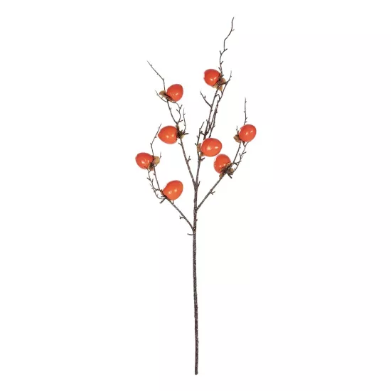Artificial Garden ORANGE PERSIMMON FRUIT BRANCH 21438 Τεχνητό Διακοσμητικό Πορτοκαλί Κλαδί Λωτός Y83cm Artificial Garden ORANGE PERSIMMON FRUIT BRANCH 21438 Τεχνητό Διακοσμητικό Πορτοκαλί Κλαδί Λωτός Y83cm