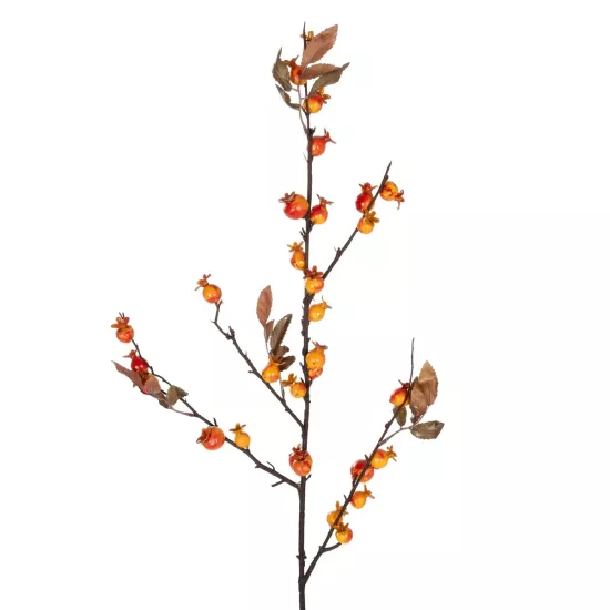 Artificial Garden ORANGE BERRIES FRUIT BRANCH 21444 Τεχνητό Διακοσμητικό Κλαδί Πορτοκαλί Γκί Y94cm Artificial Garden ORANGE BERRIES FRUIT BRANCH 21444 Τεχνητό Διακοσμητικό Κλαδί Πορτοκαλί Γκί Y94cm