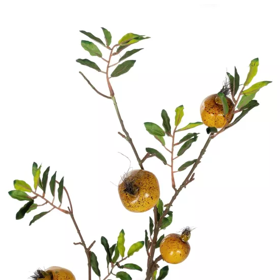 Artificial Garden YELLOW POMEGRANATE FRUIT BRANCH 21445 Τεχνητό Διακοσμητικό Κίτρινη Κλαδί Ροδιά Y85cm Artificial Garden YELLOW POMEGRANATE FRUIT BRANCH 21445 Τεχνητό Διακοσμητικό Κίτρινη Κλαδί Ροδιά Y85cm