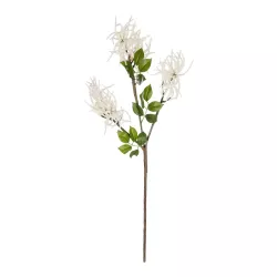 Artificial Garden WHITE AMARANTHUS FRUIT BRANCH 21447 Τεχνητό Διακοσμητικό Κλαδί Λευκός Αμάρανθος Y95cm
