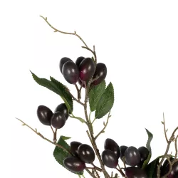 Artificial Garden OLIVE FRUIT BRANCH 21447 Τεχνητό Διακοσμητικό Κλαδί Ελίας Y70cm