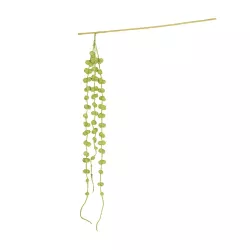 Artificial Garden GREEN AMARANTHUS FRUIT BRANCH 21453Τεχνητό Διακοσμητικό Κλαδί Πράσινος Αμάρανθος Y60cm
