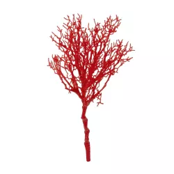 Artificial Garden RED CORAL BRANCH 21468 Τεχνητό Διακοσμητικό Κλαδί Κόκκινο Koράλι Y35cm
