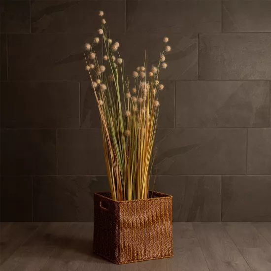 Artificial Garden SIENA 21497 Διακοσμητικό Πλεκτό Καλάθι - Κασπώ Γλάστρα - Flower Pot Μπεζ Μ32 x Π28 x Υ30cm Artificial Garden SIENA 21497 Διακοσμητικό Πλεκτό Καλάθι - Κασπώ Γλάστρα - Flower Pot Μπεζ Μ32 x Π28 x Υ30cm