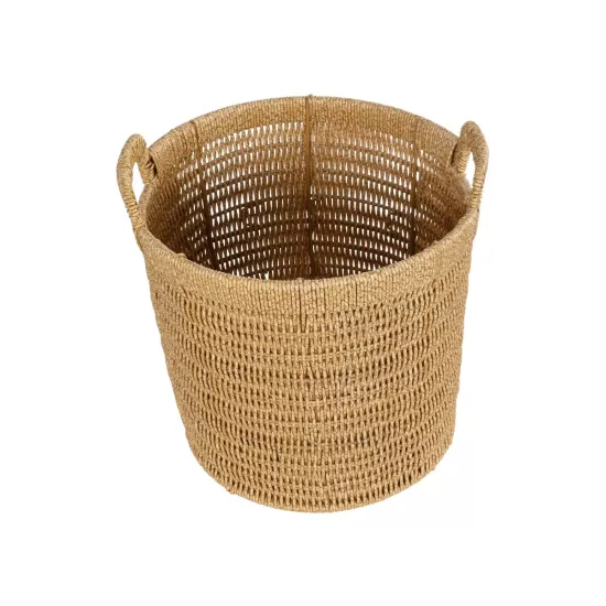 Artificial Garden BARBADOS 21499 Διακοσμητικό Πλεκτό Καλάθι - Κασπώ Γλάστρα - Flower Pot Μπεζ Μ28 x Π28 x Υ26cm Artificial Garden BARBADOS 21499 Διακοσμητικό Πλεκτό Καλάθι - Κασπώ Γλάστρα - Flower Pot Μπεζ Μ28 x Π28 x Υ26cm