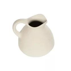 Artificial Garden ARMENOVILLE 21505 Διακοσμητικό Κεραμικό Βάζo Μπέζ Μ18 x Π15 x Υ16 cm