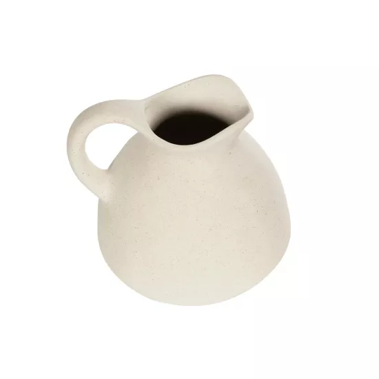 Artificial Garden ARMENOVILLE 21505 Διακοσμητικό Κεραμικό Βάζo Μπέζ Φ18 x Υ16 cm