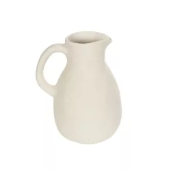 Artificial Garden ARMENOVILLE 21506 Διακοσμητικό Κεραμικό Βάζo Μπέζ Μ18 x Π15 x Υ22 cm