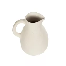 Artificial Garden ARMENOVILLE 21506 Διακοσμητικό Κεραμικό Βάζo Μπέζ Μ18 x Π15 x Υ22 cm