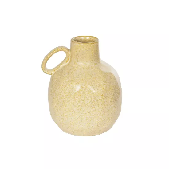 Artificial Garden SCHEELITE 21507 Διακοσμητικό Κεραμικό Βάζo Μπέζ Φ15 x Υ17 cm Artificial Garden SCHEELITE 21507 Διακοσμητικό Κεραμικό Βάζo Μπέζ Φ15 x Υ17 cm