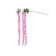 Artificial Garden PINK WISTERIA FLOWER BRANCH 21518 Τεχνητό Διακοσμητικό κλαδί Βιστέρια Ροζ Φ45 x Υ164cm