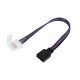 70741 Ταχυσύνδεσμος Τροφοδοσίας IP20 - Strip To Power Connector 4 PIN για Ένωση 1 x RGB Ταινία LED Πλάτους 10mm