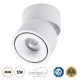 OMEGA-S 60298 Κινούμενο Downlight Σποτ LED 12W 1560lm 36° AC 220-240V IP20 Φυσικό Λευκό 4500K - Bridgelux COB Chip & TÜV SÜD Driver - Λευκό Ματ - Μ10 x Π10 x Υ10.5cm - 5 Χρόνια Εγγύηση
