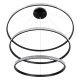 DIAMOND TRIO 61140-DECO Κρεμαστό Φωτιστικό Δαχτυλίδι-Κύκλος LED CCT 150W 18379lm 360° AC 220-240V - Εναλλαγή Φωτισμού μέσω Τηλεχειριστηρίου All In One Ψυχρό 6000k+Φυσικό 4500k+Θερμό 2700k Dimmable Φ60+80+100cm - Μαύρο - 3 Years Warranty DIAMOND TRIO 61140-DECO Κρεμαστό Φωτιστικό Δαχτυλίδι-Κύκλος LED CCT 150W 18379lm 360° AC 220-240V - Εναλλαγή Φωτισμού μέσω Τηλεχειριστηρίου All In One Ψυχρό 6000k+Φυσικό 4500k+Θερμό 2700k Dimmable Φ60+80+100cm - Μαύρο - 3 Years Warranty