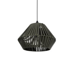 NUI 205-0069 Boho Κρεμαστό Φωτιστικό Οροφής με Ντουί 1 x E27 AC 220-240V IP20 - Πρασίνο - M36 x Π36 x Υ27cm