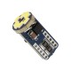 W5W-T10 81104 Λάμπα W5W T10 CANbus LED 3.2W 480lm 360° DC 12-24V IP20 Ψυχρό Λευκό 6000K - 12 x Epistar SMD4014 Chip - Μ1 x Π1 x Υ2.7cm - 1 Χρόνο Εγγύηση