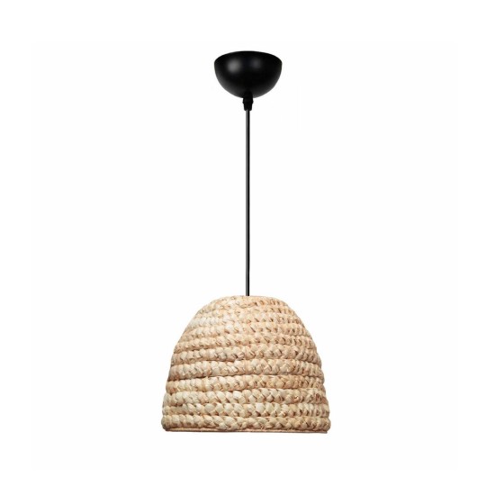 MEKA 204-0163 Boho Κρεμαστό Φωτιστικό Καμπάνα Μονόφωτο 1 x E27 IP20 Μπεζ Rattan - Μ30 x Π30 x Υ25cm MEKA 204-0163 Boho Κρεμαστό Φωτιστικό Καμπάνα Μονόφωτο 1 x E27 IP20 Μπεζ Rattan - Μ30 x Π30 x Υ25cm