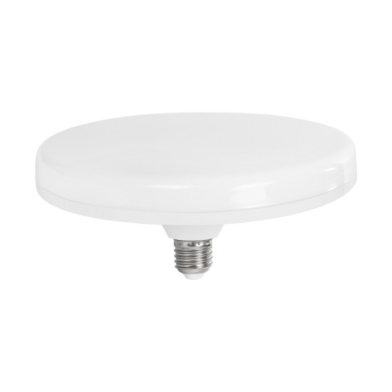 60072 Λάμπα LED E27 UFO F220 32W 230V 3200lm 180° AC 220-240V IP20 Ψυχρό Λευκό 6000K - Μ22 x Π22 x Υ7cm - 3 Χρόνια Εγγύηση