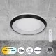 MELINA 61040 Πλαφονιέρα Οροφής Κύκλος LED CCT 55W 6376lm 120° AC 220-240V - Εναλλαγή Φωτισμού μέσω Τηλεχειριστηρίου All In One Ψυχρό Λευκό 6000k+Φυσικό Λευκό 4500k+Θερμό Λευκό 2700k Dimmable Φ48cm - Μαύρο - 3 Years Warranty MELINA 61040 Πλαφονιέρα Οροφής Κύκλος LED CCT 55W 6376lm 120° AC 220-240V - Εναλλαγή Φωτισμού μέσω Τηλεχειριστηρίου All In One Ψυχρό Λευκό 6000k+Φυσικό Λευκό 4500k+Θερμό Λευκό 2700k Dimmable Φ48cm - Μαύρο - 3 Years Warranty