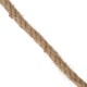 DECOR-ROPE 35051 Εύκαμπτο Διακοσμητικό Σχοινί Τριχιά Πλεκτό 50 Μέτρα Διαμέτρου 14mm Μπεζ D14mm x L50m