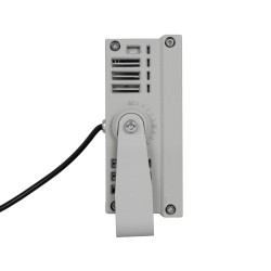 FLOODKENA 90765 Προβολέας Σποτ Wall Washer LED 40W 3400lm 120° AC 220-240V Αδιάβροχο IP67 Πολύχρωμο RGBW - Bridgelux SMD Chip - Γκρι Ανθρακί - Μ31 x Π10 x Υ17cm - 3 Χρόνια Εγγύηση