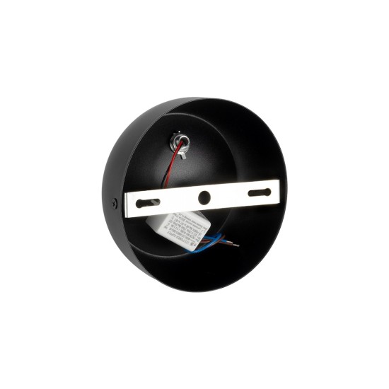 TSUKI 60675 Μοντέρνο Φωτιστικό Τοίχου - Απλίκα LED 5W 625lm 180° AC 220-240V Αδιάβροχο IP65 Θερμό Λευκό 2700K - Bridgelux COB Chip & TÜV SÜD Driver - Μαύρο Ματ - Μ14 x Π8.5 x Υ14cm - 5 Χρόνια Εγγύηση