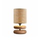 KLOO 204-0143 Boho Eπιτραπέζιο Φωτιστικό Μονόφωτο 1 x E27 IP20 Καφέ Ξύλο με Μπεζ Διάτρτητο Ύφασμα - Μ15 x Π15 x Υ35cm KLOO 204-0143 Boho Eπιτραπέζιο Φωτιστικό Μονόφωτο 1 x E27 IP20 Καφέ Ξύλο με Μπεζ Διάτρτητο Ύφασμα - Μ15 x Π15 x Υ35cm