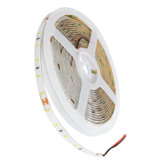 LILAC 70301 Ταινία LED 6W/m 690lm/m 120° DC 24V Αδιάβροχη IP65 - 60 x SMD 2835 LED Chip/Μέτρο - Μ5000 x Π8 x Υ2mm - Ρολό 5 Μέτρων - Φυσικό Λευκό 4500K - 5 Χρόνια Εγγύηση