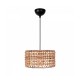 POMEGRANDE 204-0158 Boho Κρεμαστό Φωτιστικό Kαπέλο Μονόφωτο 1 x E27 IP20 Μπεζ Rattan με Καφέ Ξυλο - Μ30 x Π30 x Υ16cm POMEGRANDE 204-0158 Boho Κρεμαστό Φωτιστικό Kαπέλο Μονόφωτο 1 x E27 IP20 Μπεζ Rattan με Καφέ Ξυλο - Μ30 x Π30 x Υ16cm