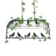 NEST 01646 Vintage Κρεμαστό Φωτιστικό Φιγούρα Τρίφωτο 3 x E27 IP20 Μαύρο Μέταλλο με Πράσινο Πλαστικό - Μ85.5 x Π37.5 x Y38cm NEST 01646 Vintage Κρεμαστό Φωτιστικό Οροφής με Ντουί 3 x E27 AC 220-240V IP20 - Μαύρο & Πράσινο - Μ85.5 x Π37.5 x Y38cm