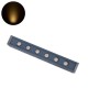 WASHERMARGO 90179 Μπάρα Φωτισμού Wall Washer LED 6W 660lm 30° DC 24V Αδιάβροχο IP65 Θερμό Λευκό 2700Κ Dimmable - Bridgelux SMD Chip - Γκρι Ανθρακί - Μ30 x Π4 x Υ5cm - 3 Χρόνια Εγγύηση