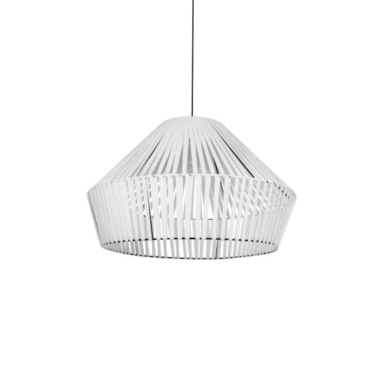 NUI 205-0064 Boho Κρεμαστό Φωτιστικό Οροφής με Ντουί 1 x E27 AC 220-240V IP20 - Λευκό - M60 x Π60 x Υ41cm