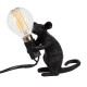 MOUSE 00678 Vintage Επιτραπέζιο Φωτιστικό Πορτατίφ Μονόφωτο 1 x E12 IP20 Μαύρο Πλαστικό - Μ12 x Π4 x Υ10cm MOUSE 00678 Vintage Επιτραπέζιο Φωτιστικό Πορτατίφ Μονόφωτο 1 x E12 IP20 Μαύρο Πλαστικό - Μ12 x Π4 x Υ10cm