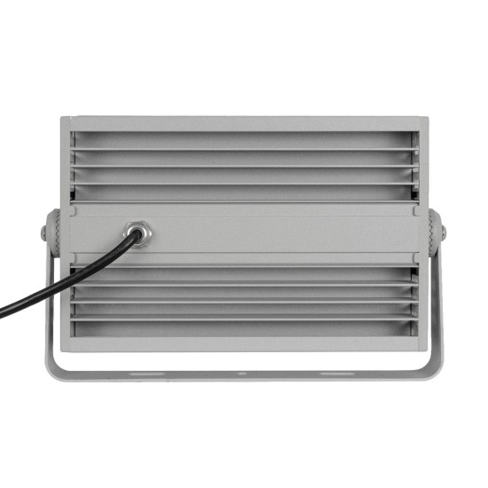 FLOODKENA 90765 Προβολέας Σποτ Wall Washer LED 40W 3400lm 120° AC 220-240V Αδιάβροχο IP67 Πολύχρωμο RGBW - Bridgelux SMD Chip - Γκρι Ανθρακί - Μ31 x Π10 x Υ17cm - 3 Χρόνια Εγγύηση