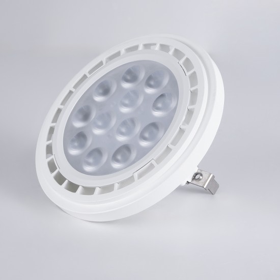 S-40003 Σποτ LED GU5.3 AR111 12W 1200lm 36° AC 220-240V IP20 Φ11 x Υ7cm Ψυχρό Λευκό 6000K - 1 Χρόνο Εγγύηση