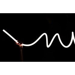 NEOTUBE 70586 Ταινία Neon Flex LED 12W/m 720lm/m 360° DC 24V Αδιάβροχο IP65 120 x SMD2835 Chip/m Ultra Θερμό Λευκό 2200K Dimmable - Sanan SMD Chip - Μ100 x Π1.3 x Υ1.3cm - 3 Χρόνια Εγγύηση