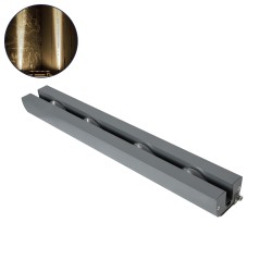 WINDOWARTE 90724 Φωτιστικό Ανάδειξης Παραθύρων LED 36W 3420lm 8°x180° DC 24V Αδιάβροχο IP67 Φυσικό Λευκό 4500K Dimmable - CREE XPE Chip - Γκρι Ανθρακί - Μ50 x Π7 x Υ4.5cm - 3 Χρόνια Εγγύηση