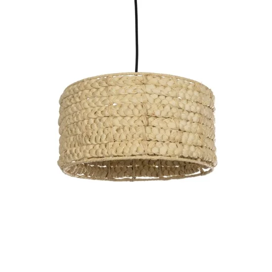 POMEGRANDE 204-0161 Boho Κρεμαστό Φωτιστικό Οροφής με Ντουί 1 x E27 AC 220-240V IP20 - Μπεζ - Μ32 x Π32 x Υ19cm