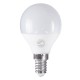 60014 Λάμπα LED E14 G45 Γλομπάκι 4W 376lm 260° AC 220-240V IP20 Φ4.5 x Υ7.8cm Θερμό Λευκό 2700K - 3 Years Warranty