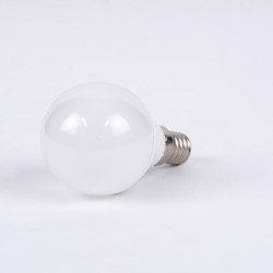 SPHERE 60016 Λάμπα E14 G45 LED 6W 582lm 260° AC 220-240V IP20 Φυσικό Λευκό 4500K - Lumileds SMD Chip - Λευκό Γαλακτερό - Μ4.5 x Π4.5 x Υ7.8cm - 3 Χρόνια Εγγύηση