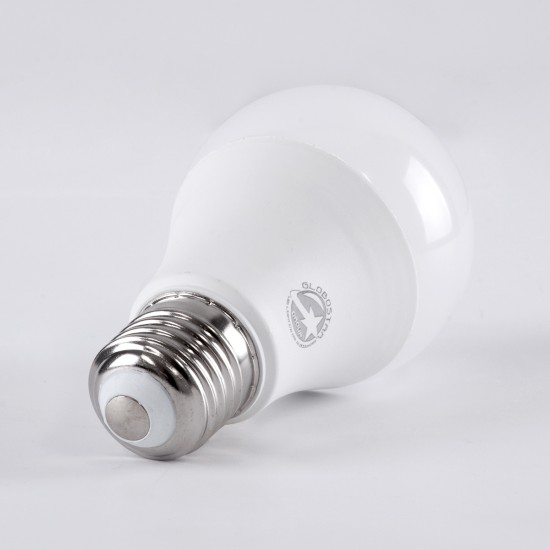 60030 Λάμπα LED E27 A60 Γλόμπος 12W 1392lm 260° AC 220-240V IP20 Φ6 x Υ11cm Ψυχρό Λευκό 6000K - 3 Years Warranty