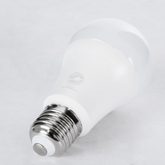 60033 Λάμπα LED E27 A60 Γλόμπος 15W 1500lm 260° AC 220-240V IP20 Φ6 x Υ11.9cm Ψυχρό Λευκό 6000K - 3 Years Warranty