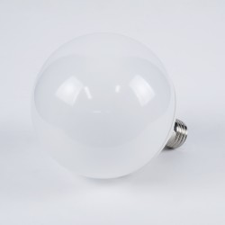 BUBBLE 60044 Λάμπα E27 G125 LED 20W 1880lm 260° AC 220-240V IP20 Θερμό Λευκό 2700K - Lumileds SMD Chip - Λευκό Γαλακτερό - Μ6 x Π6 x Υ11.9cm - 3 Χρόνια Εγγύηση