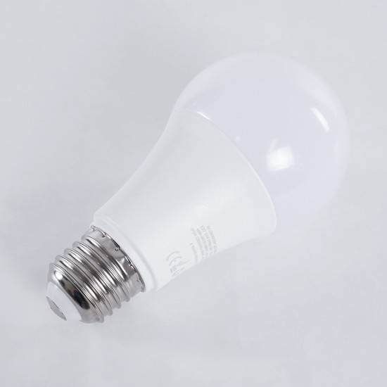 60056 Λάμπα LED E27 A60 Γλόμπος 10W 950lm 260° AC 175-265V IP20 Φ6 x Υ11cm Θερμό Λευκό 2700K με Αισθητήρα Κίνησης Micro Wave - 3 Χρόνια Εγγύηση